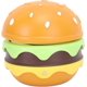 thumbnail image 1 of Hamburger lamp desk lamp, dimmable touch switch, USB rechargeable reading lamp., 1 of 1