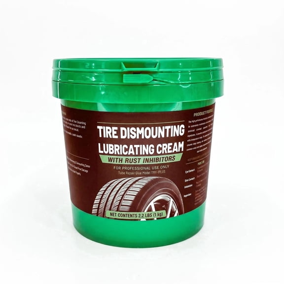 CAODEY Tire Mounting Paste Plus 2.2 lbs, Non-Clumping Semi-Transparent Tire Lube Cream, All-Weather Stable Bead Lubricant with Rust Inhibitor -58°F to 140°F