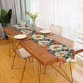 thumbnail image 2 of Yayeee Table Runner 70 inches Long Home Kitchen Dinning Party Decoration, Gray Floral Pattern, 2 of 7