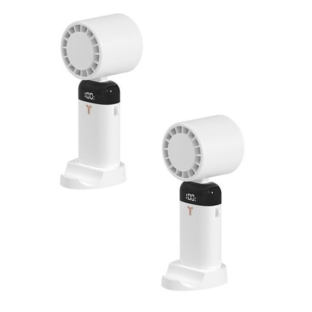 

2PCS NGHnuifg Portable Fans Fans For Outside Portable Battery Power Fan Fan Handheld Fly Fans For Outdoor Table Air Conditioning Fans For Home