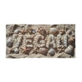 thumbnail image 3 of Vegan Seashells Beach Towel, 3 of 3