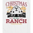 thumbnail image 3 of Yellowstone - Christmas At The Ranch - Men's Short Sleeve Graphic T-Shirt, 3 of 6