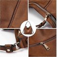 thumbnail image 4 of Handbags for Women Large Designer Ladies Hobo bag Bucket Purse Faux Leather, 4 of 5
