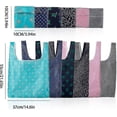 thumbnail image 2 of Pack Of 6 Foldable Shopping Bags Reusable Environmentally Friendly With Attached Bag For Shopping GuanGuan, 2 of 5