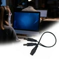 thumbnail image 6 of DC5.5x2.1mm Female to Male Power Splitter Cable for LED Lights and Surveillances Cameras, 6 of 8