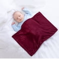 thumbnail image 6 of Homesteed Soft Flannel Blanket Solid Color Microplush Throw Cozy Lightweight Blanket for Sofa Bed Chair Home Use 50x70cm, 6 of 8