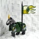 thumbnail image 2 of MOC Medieval León Rojo Águila Negra Castillo soldado dragón verde accesorio de bloques de construcción figura militar chaleco armadura bandera juguete para regalo, 2 of 2
