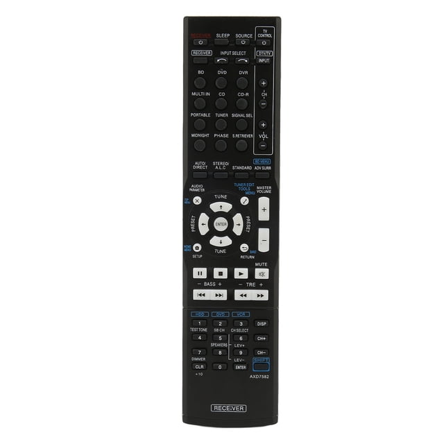 Mando a distancia de repuesto compatible con receptor AV Pioneer AXD7582 AXD7632 VSX 300 VSX420 VSX402K VSX402S VSX520