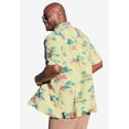 thumbnail image 2 of Men's Big & Tall Tropical Rayon Short-Sleeve Shirt, 2 of 6
