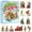 D, variant on 2024 Christmas Advent Calendar - Gr-inches 24PC Funny Christmas Blind Boxes with Random Different Action Figure Toys, Merry Christmas 24-Days Countdown Calendar Gifts