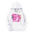 thumbnail image 3 of 67 Niños con capucha Niñas 6 7 Meme Sudadera cómoda manga larga Suéteres divertidos 6 7 Número impreso Novedad manga larga con capucha Suéter de moda cómodo once once hoodie (blanco,11-12 años), 3 of 4