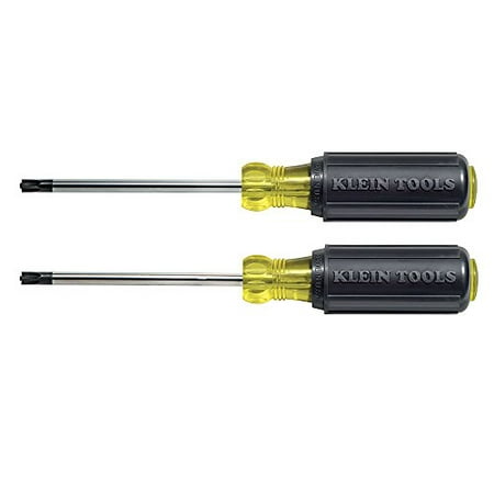 

Klein Tools 32378 Combination Tip Screwdriver Set with #1 and #2 Combination Tips and Cushion-Grip Handles 2-Piece