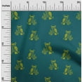 thumbnail image 1 of oneOone Cotton Silk Fabric Branch & Owl Block Print Fabric By The Yard 42 Inch Wide, 1 of 4