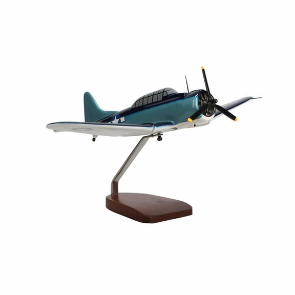 Douglas SBD-6 Dauntless Large Mahogany Model