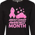 thumbnail image 4 of Inktastic Breast Cancer Awareness Month- October Long Sleeve T-Shirt, 4 of 5