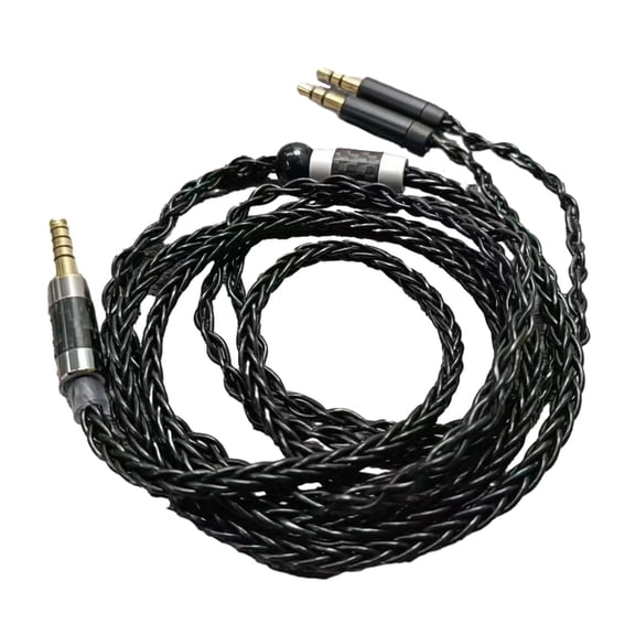 Long Lasting Earphone 3.5mm to 3.5mm Male Wire for D7100 Headsets 59.1inch