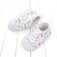 thumbnail image 5 of Icvfdpl Toddler Baby Boys Girls Shoes Summer Children Sports Flat Bottom Lightweight High Top Lace Up Comfortable Cute Cartoon Print Soft For Kids, 5 of 8