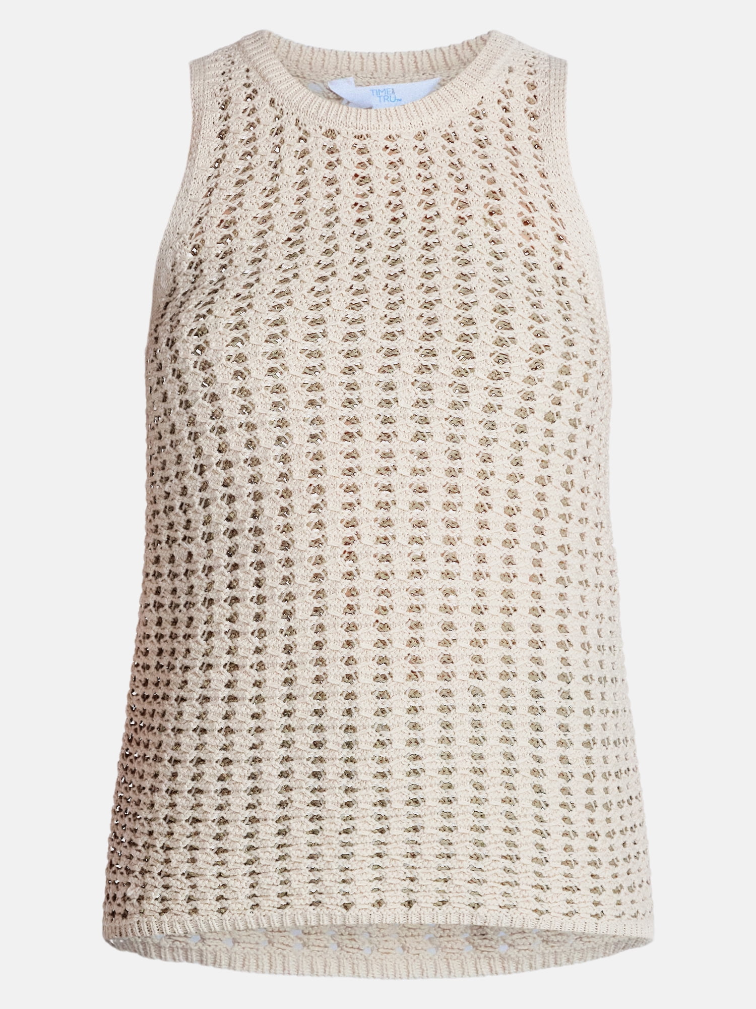 Time and Tru Woman's Sweater Tank, Sizes XS-XXXL