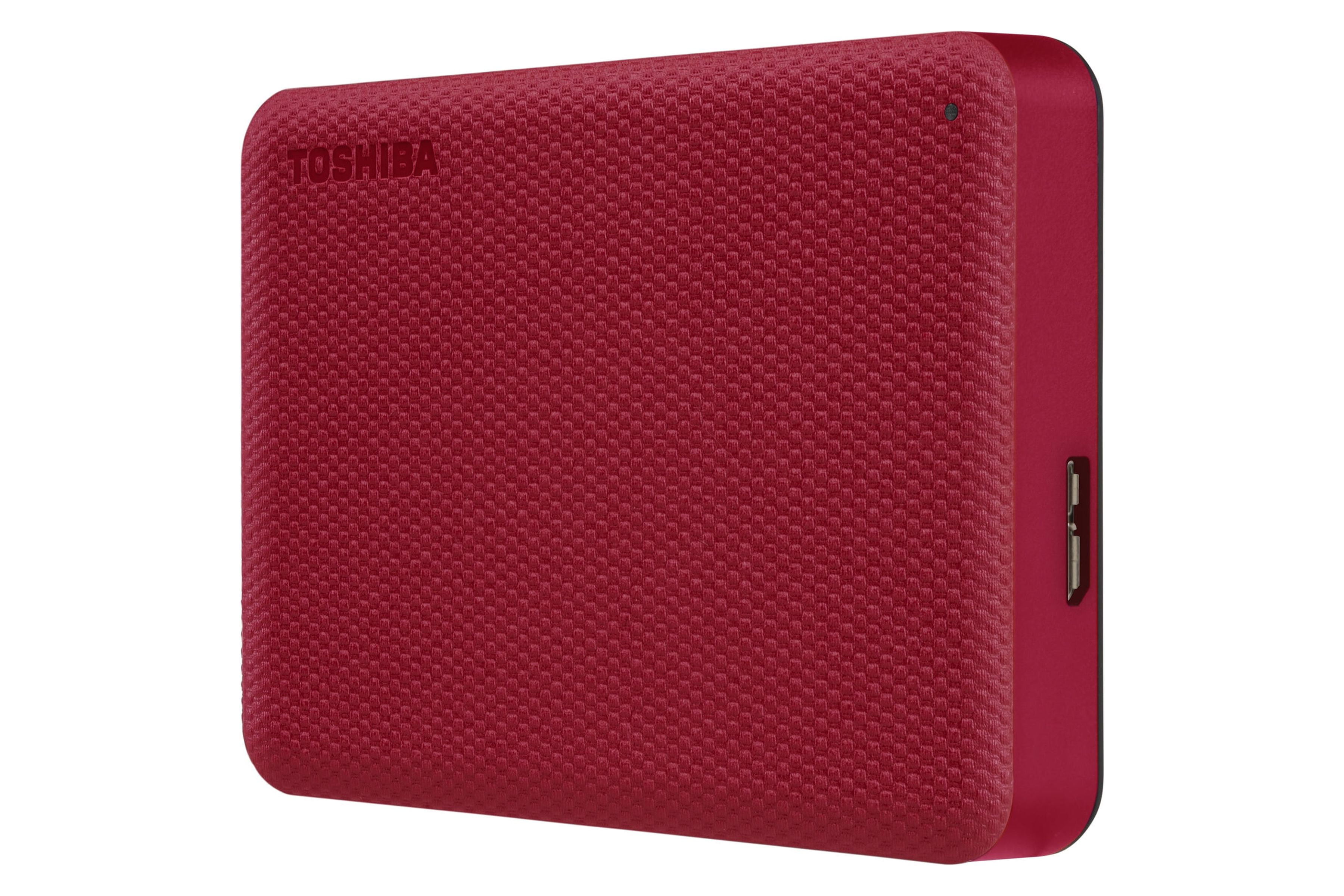 - Advance Portable RED 2TB Hard Canvio Toshiba Drive