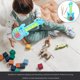 thumbnail image 2 of Guitarra para niños, instrumentos musicales, guitarra de juguete, modelo de guitarra elástica para niños pequeños, engranaje, guitarra de juguete, 2 of 7