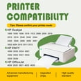 thumbnail image 4 of 61XL Ink Cartridges Compatible for 61 Ink OfficeJet 2621 4632 ENVY 5530 61 XL Printer Ink 2-pack, 4 of 9