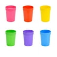 Triani Unbreakable Reusable Drinking Cup for Adult Kids(13.5 OZ), Plastic Tumblers Set of 12 in