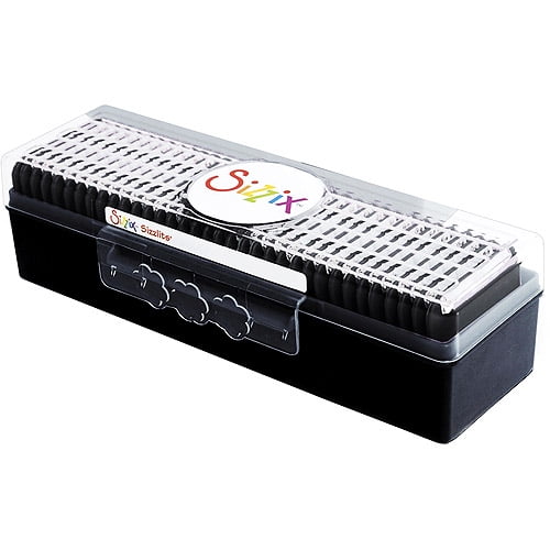 Sizzix Sizzlits Plastic Storage CaseHolds 35 Small Dies Walmart Canada