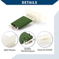 thumbnail image 3 of Unique Bargains Resistor del Motor del Ventilador HVAC No.6450NV para Peugeot Partner Van Mpv 1.1 1996 - 2005, 3 of 6