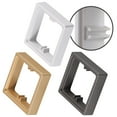 thumbnail image 5 of Whatever You Like-2pcs Electrical Socket Spacer 1 Gang Square Frame 20MM Depth Extension with Screws for Outlet Installation"}, 5 of 6