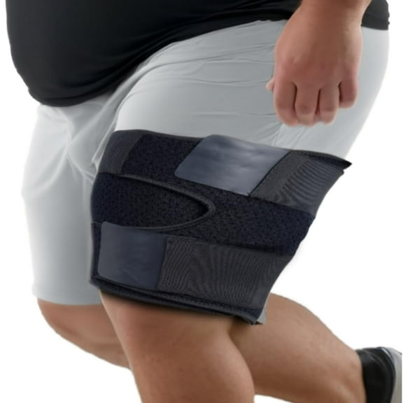 King Mills Upper Thigh Compression Sleeve, Ideally Used as Compression for Thighs for Women or Thigh Sleeves for Men