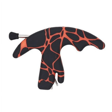 1Pcs Archery Release Aid Shooting Compound Recurve Bows String Tool Thumb Orange
