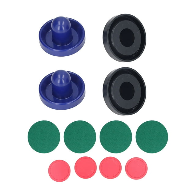 Air Hockeys Puck Kit, Long Lasting Air Hockeys Pusher Lightweight 12pcs for Game Tables Type A,Type B,Type C,Type D,Type E,Type F
