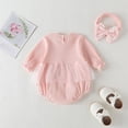 thumbnail image 4 of Sngxgn Babies' Cotton Long-Sleeve Bodysuit(A,80), 4 of 8