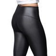 thumbnail image 4 of Jane and Bleecker Women's High Rise Soft Faux Leather Leggings-Black / S, 4 of 7