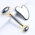 thumbnail image 5 of Roller Massage Stick Energy Stone Heart shaped Scraper Facial Beauty Device Massage Stick, 5 of 5