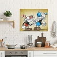 thumbnail image 4 of Cuphead Mugman Game Canvas Decorative Poster Art Picture Painting Bedroom Painting Decor Dinner Room Living Room Posters Gift Unframe Wall Poster 20"x24", 4 of 7