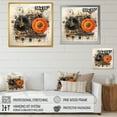 thumbnail image 4 of Designart "Schematic Sketch Sasquatch I" Vinyl Records Canvas Prints, 4 of 7