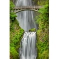 thumbnail image 2 of Jones, Adam 13x18 Gold Ornate Wood Framed with Double Matting Museum Art Print Titled - Multnomah Falls-Columbia River Gorge-Oregon, 2 of 4