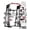 Red + black, variant on Smith Machine Home Gym - 2200 LBS Power Cage Squat Rack with Smith Bar, Cable Crossover, LAT Pull-Down & Leg Hold-Down - Multi-Functional Strength Training Equipment for Home