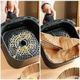 thumbnail image 4 of Square Air Frying Pan Paper Silicone Oil Paper Tray Oil Absorbing Food Pad Log Paper Baking Disposable Household Baking, 4 of 7