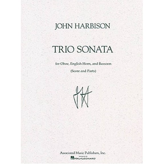 TRIO SONATA FOR DOUBLE REED  TRIO