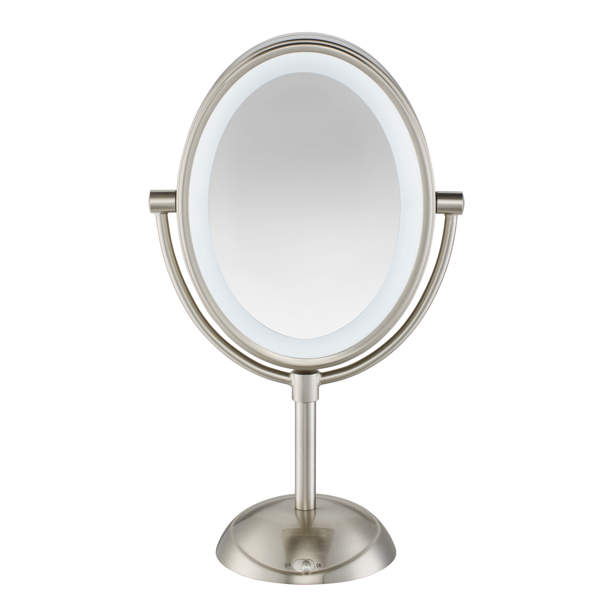 Double Sided Lighted Vanity Mirror, Conair Makeup Mirror With Light Settings