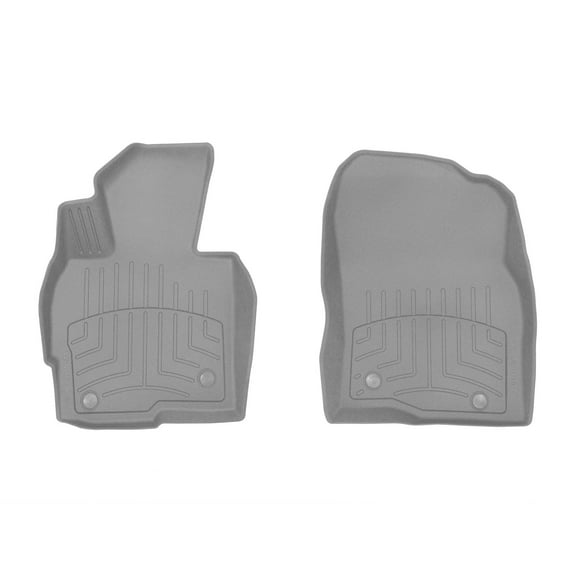 WeatherTech FloorLiner HP Custom Fit Floor Mats compatible with 2013-2016 Mazda CX-5 - 1st Row (Driver & Passenger), Grey