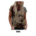thumbnail image 2 of Camiseta de pintura al óleo Jumpingount para mujer OFSAS-00881 5XL, 2 of 5