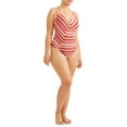 thumbnail image 2 of Junior Plus Sunbaked Stripe One Piece Swimsuit, 2 of 4