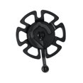 thumbnail image 2 of de motocicleta eléctrica que cuelga la bandeja de rotación 360 Portable Self Paste Black Negro kusrkot soporte para colgar, 2 of 8