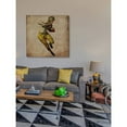 thumbnail image 4 of Marmont Hill "Vintage Football Carry" Painting Print on Wrapped Canvas, 4 of 7