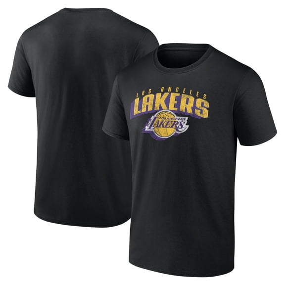 Men's Black Los Angeles Lakers Breakaway Dunk T-Shirt