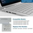 thumbnail image 3 of Battery G3HTA024H For Microsoft Surface Book 1 1704 1705 Keyboard Base 51Wh, 3 of 11
