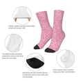 thumbnail image 3 of Rateoe Glitter Pattern Children's Socks, Socks Gifts ,kids Crew Soft Cotton Socks , Moisture-Wicking, Durable, Ideal for Daily Wear & Sports, 3 of 5